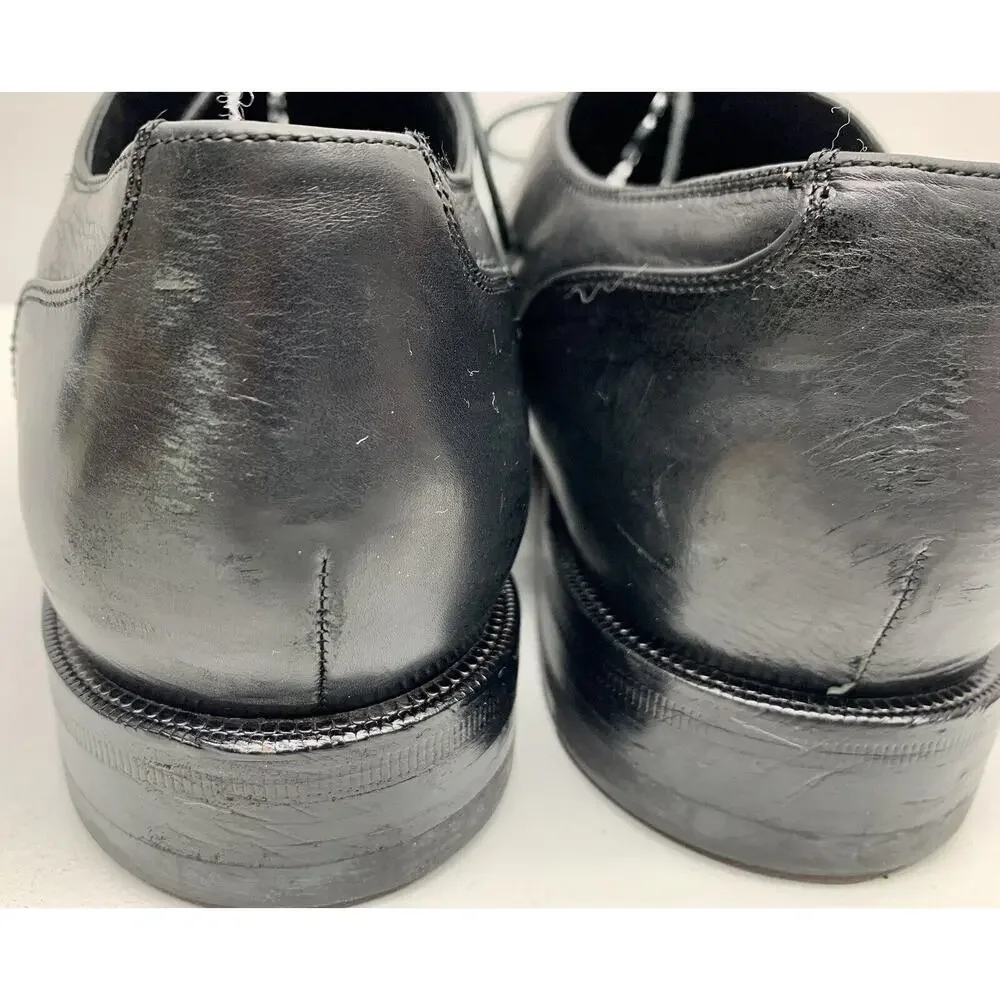 Cole Haan Air Pitney Black Leather Wingtop‎ Oxfords C09149 sz: US 11.5 M